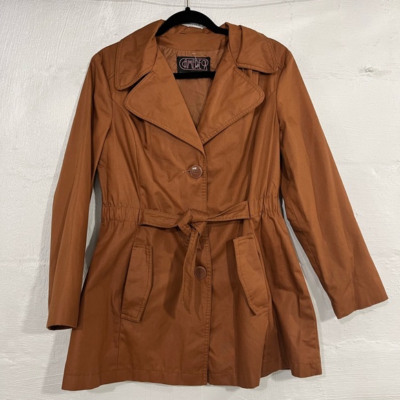 VINTAGE WOMEN BUTTON COAT - Picture 2 of 16